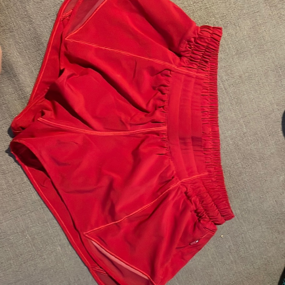 Lululemon Hotty Hot Short II Dark Red